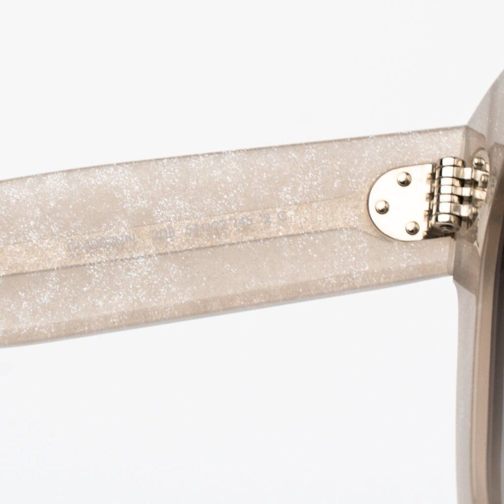 Celine Women Sunglasses Grey Silver Smoke Gradient Geometric CL4002UN 20B NEW - Picture 7 of 11